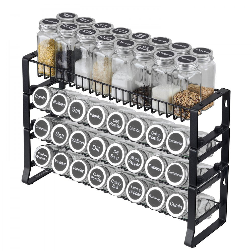 Spice Rack Organizer for Cabinet Kitchen Countertop Seasoning Organizer 11 in